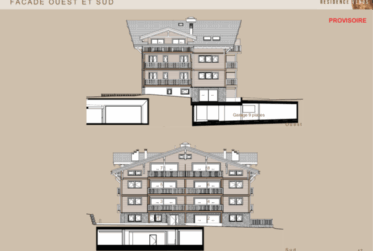 Apt. 3.5 pces / rez - Résidence Vénus - Morgins - Lot 1